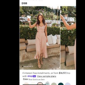 Show Me Your Mumu Bridesmaid Dress - Alexis MIDI
